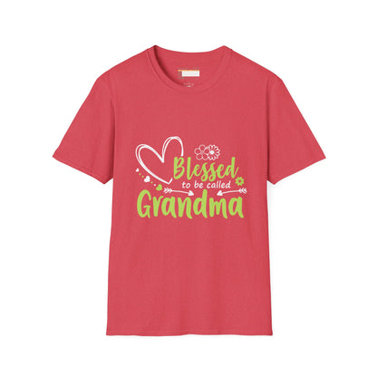 Graphic Designed Blessed Grand ma Minimalist Comfort T-shirt