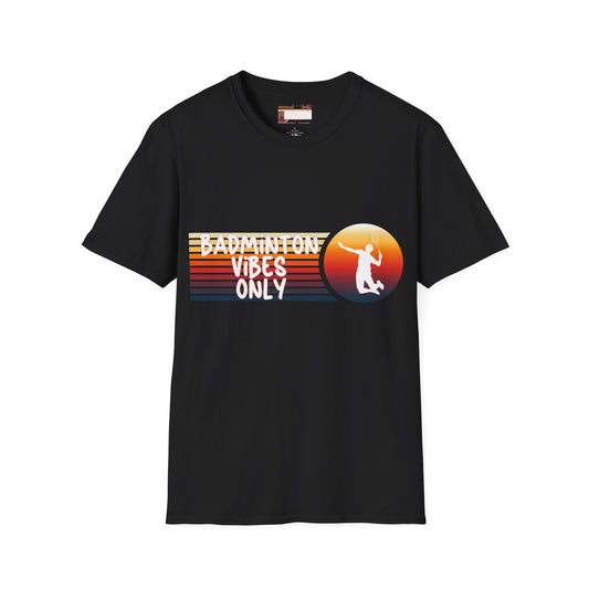 Badminton Game Day Graphic Comfort Unisex T-shirt