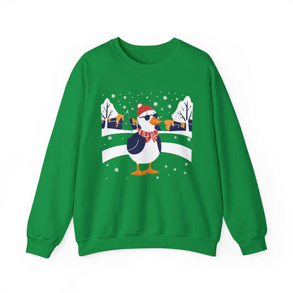 Graphic Designed Holiday Christmas Unisex Crewneck Sweatshirt
