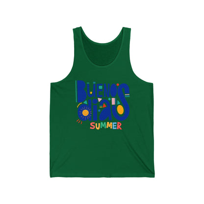 Buenos Dias Summer Ultimate Comfort Styled Unisex Tank Top
