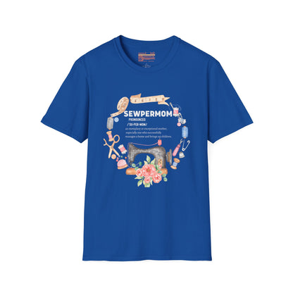 Sewpermom Celebrate Mothers Ultimate Comfort Styled T-shirt
