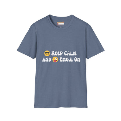 Graphic Emojis Designed Comfort Styled Minimalist T-shirts