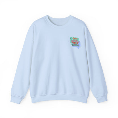 Graphic Designed Minimalist  Hope Whispers Crewneck Sweatshirt