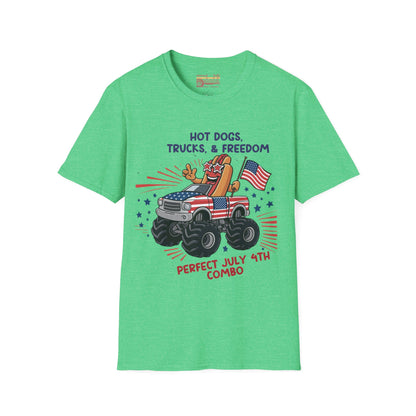 American Independence July 4th Ultimate Comfort Unisex Funny T-shirt