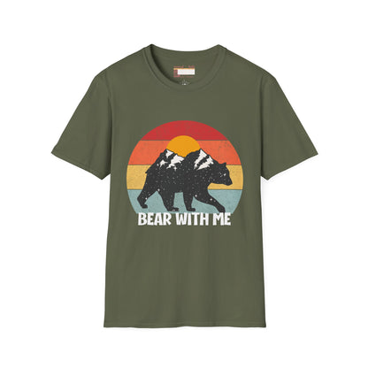 Graphic Bear With Me Unisex Comfort Styled T-shirts