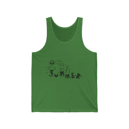 Beach Lovers Ultimate Comfort Styled Unisex Summer Tank Top
