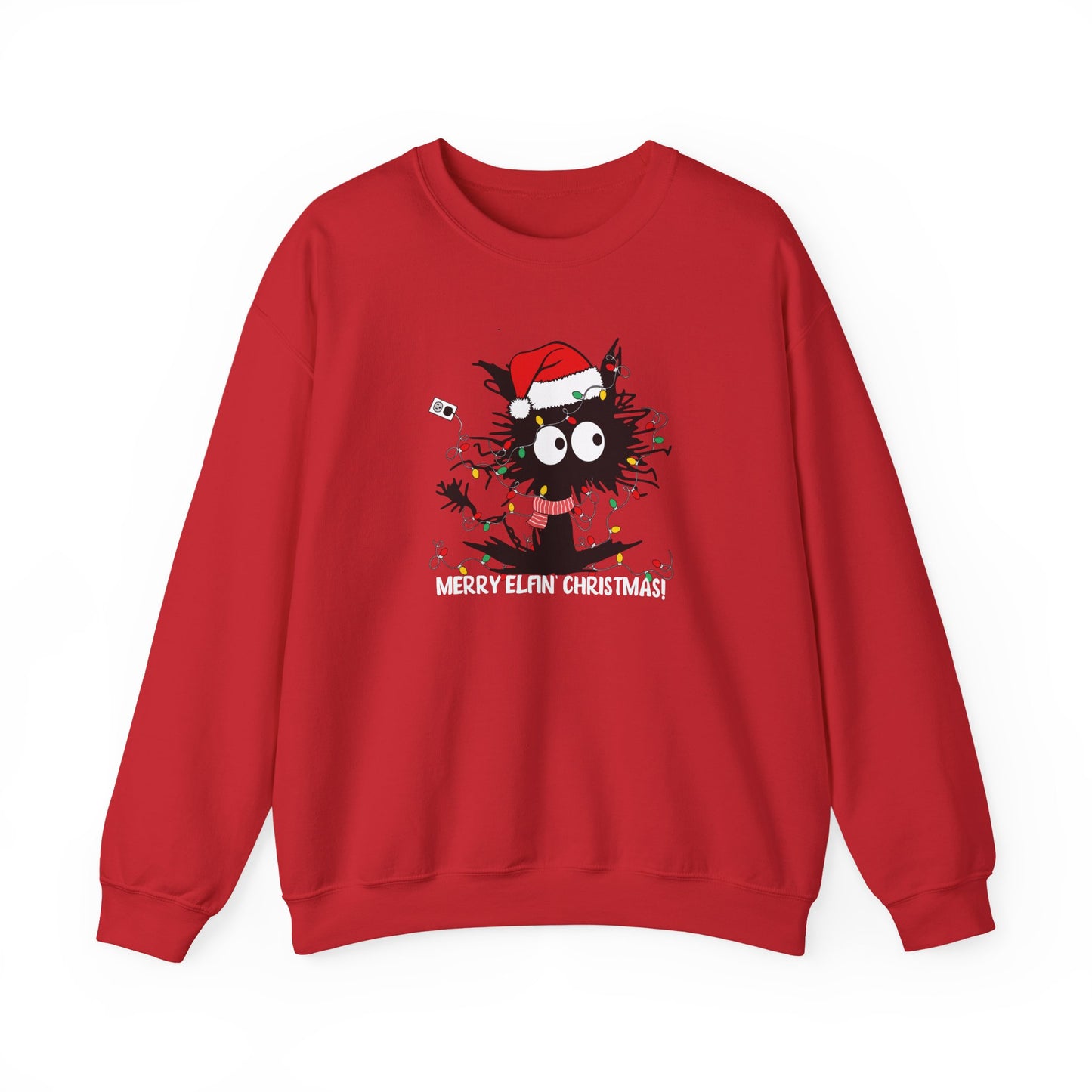Graphic Designed Holiday Christmas Unisex Crewneck Sweatshirt