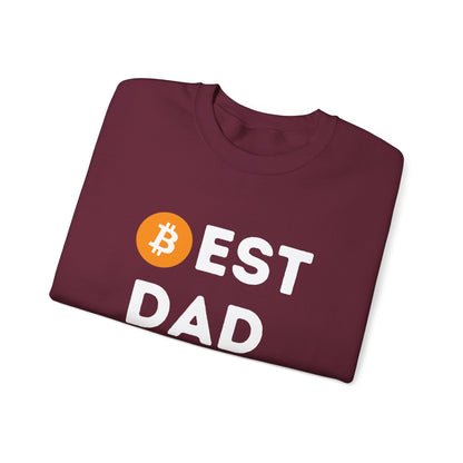 Best Dad Ever (Bitcoin, Crypto) Unisex Sweatshirt