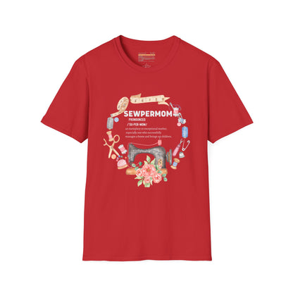 Sewpermom Celebrate Mothers Ultimate Comfort Styled T-shirt