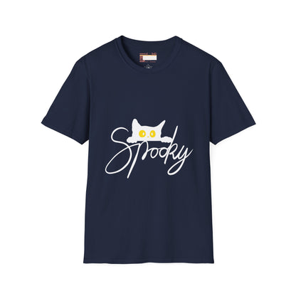 Summer Graphic Cat Spooky Designed Comfort T-shirt
