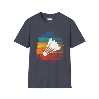 Badminton Game Day Graphic Comfort Unisex T-shirt