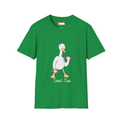 Graphic Designed Goose Sweating Out Unisex Comfort Styled T-shirts