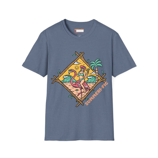 Graphic Summerfest Designed Summer time Comfort Styled T-shirts