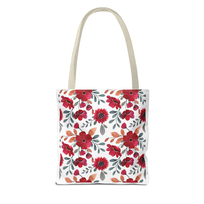 Summer Graphic Wild Flower Tote Bag