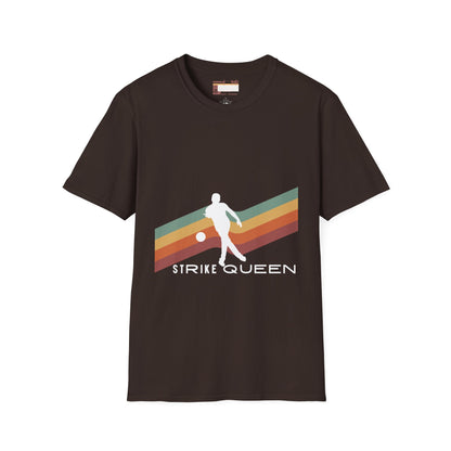 Retro Bowling Champion Bowling Queen Graphic Comfort Unisex T-shirt
