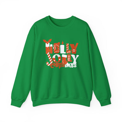 Graphic Designed Holiday Christmas Unisex Crewneck Sweatshirt