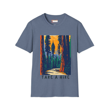 Hiking Lovers Hiking Buddy Graphic Comfort Unisex T-shirt