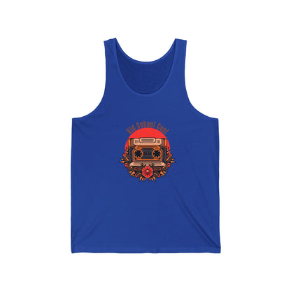 Old School Cool Graphic Ultimate Comfort Styled Unisex Tank Top