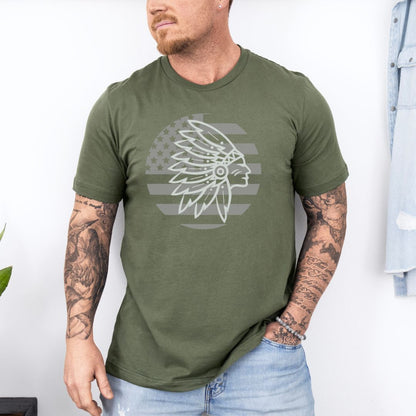 The Real Apache Graphic Ultimate Comfort Styled Graphic T-shirt