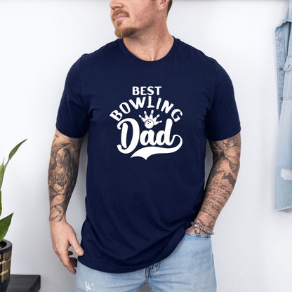 The Best Bowling Dad Ultimate Comfort T-shirt