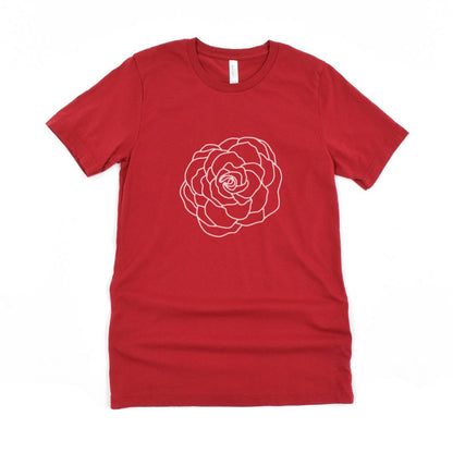 Cherry Bloom Floral  Ultimate Comfort Styled T-shirt