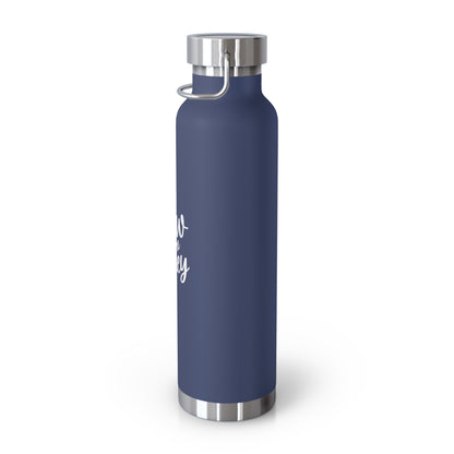 Show Me The Money Copper Vacuum Insulated Bottle, 22oz
