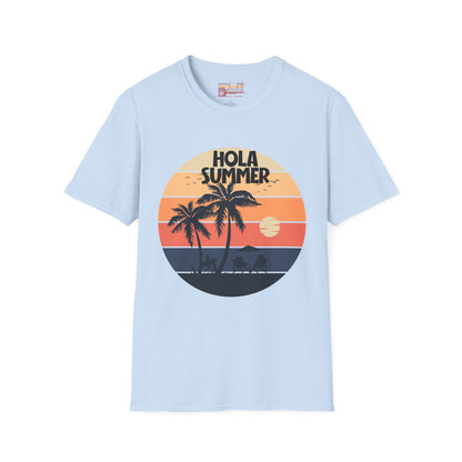 Hola Welcome Summer Ultimate Comfort Styled Unisex T-shirt