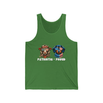 American Independence Graphic Ultimate Comfort Styled Unisex Tank Top