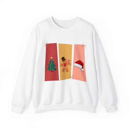 Graphic Designed Holiday Christmas Unisex Crewneck Sweatshirt