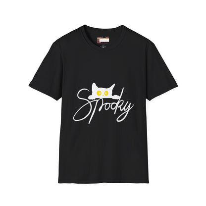 Summer Graphic Cat Spooky Designed Comfort T-shirt