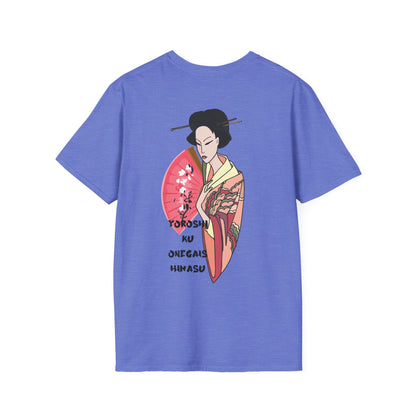 Japanese Lady Designed Graphic Ultimate Comfort Styled Unisex T-shirt