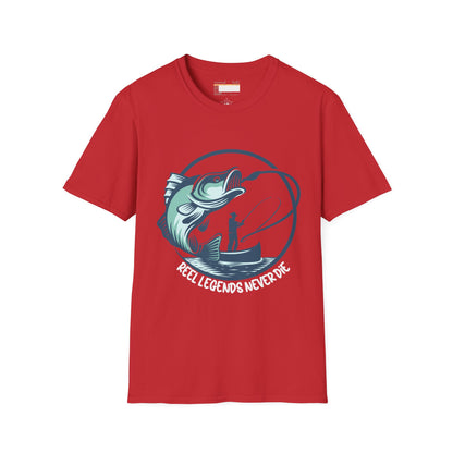 Fishing Lovers Fishing Buddy Camping Graphic Comfort Unisex T-shirt