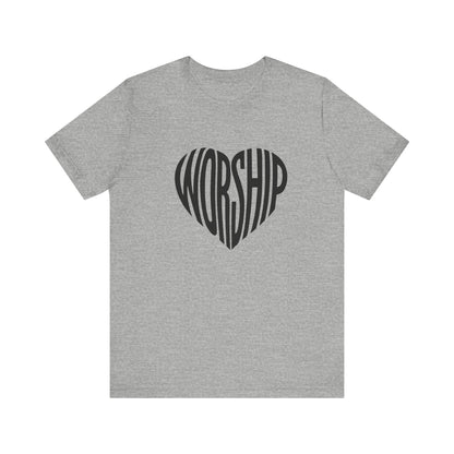 Worship T-shirt, Christian Shirts, Bible styled Tees, Shirt Gift For Her, Christian T-shirt Vibes, Religious Graphic Shirt