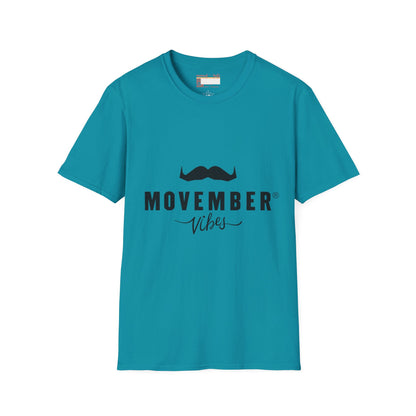 Movember Moustache Bearded Gang Beards Graphic Comfort Unisex T-shirt