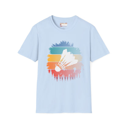 Badminton Game Day Graphic Comfort Unisex T-shirt