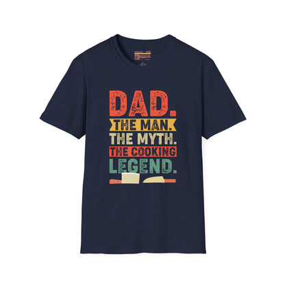Dad The Man The Myth The Legend Ultimate Comfort Unisex Fathers Day T-shirt