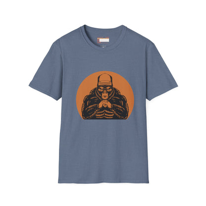 Retro Graphic Gorilla Looking Cool Designed Comfort Unisex T-shirt
