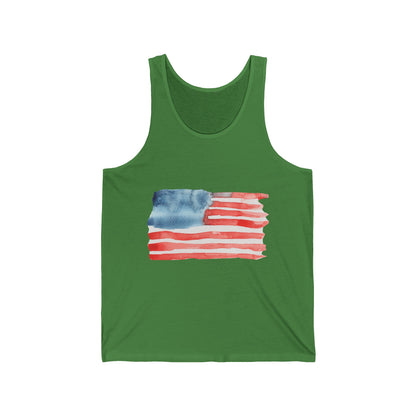 American Independence Graphic Ultimate Comfort Styled Unisex Summer Tank Top