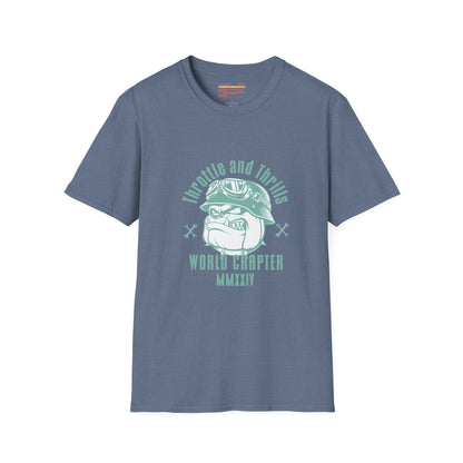 Throttle and Thrills Rider Ultimate Unisex Comfort Styled T-shirt