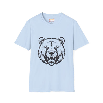 Graphic Bear Designed Comfort Unisex T-shirt