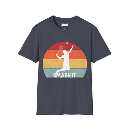 Badminton Game Day Graphic Comfort Unisex T-shirt