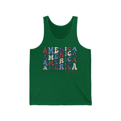 American Independence Graphic Ultimate Comfort Styled Unisex Tank Top