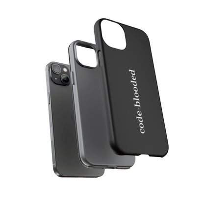 Code Blooded (Technology Programmers) iPhone Case