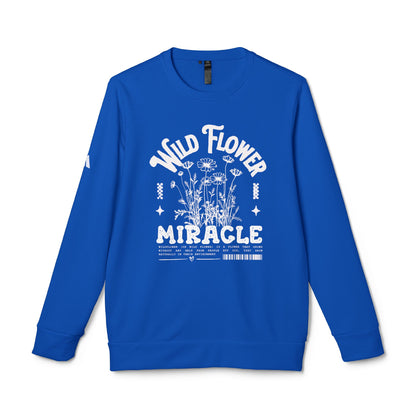 DTG adidas® Unisex Fleece Crewneck Wild Flower Sweatshirt