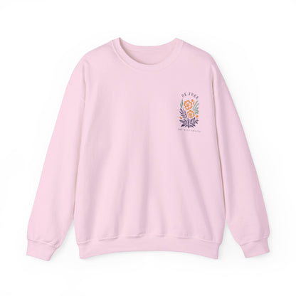 Graphic Designed Minimalist Crewneck Sweatshirt