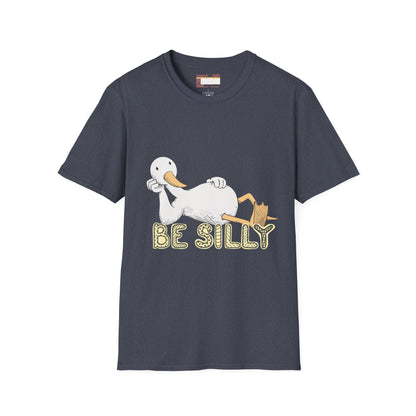 Graphic Designed Minimalist Silly Goose Comfort Styled T-shirts