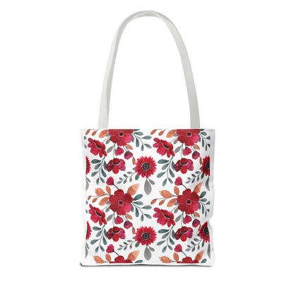 Summer Graphic Wild Flower Tote Bag