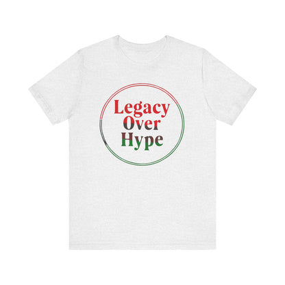 Juneteenth Legacy Over Hype Graphic Unisex T-shirt