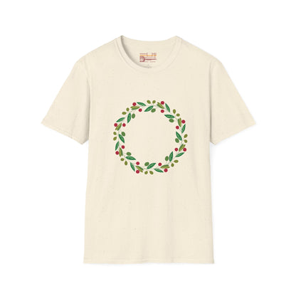 Circle Floral Combination Ultimate Comfort Styled Graphic T-shirt