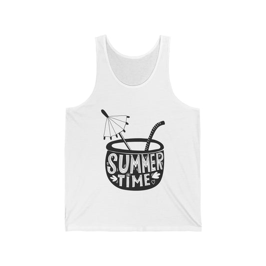 Beach Lovers Ultimate Comfort Styled Funny Unisex Summer Tank Top